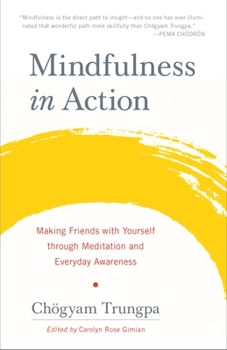 Paperback Mindfulness in Action: Making Friends with Yourself Through Meditation and Everyday Awareness Book