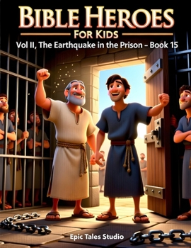 Bible Heroes for Kids Vol II: The Earthquake in the Prison – Book 15: The Amazing Story of Paul and Silas Trusting God in Prison