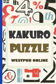 Paperback Kakuro Puzzle Book