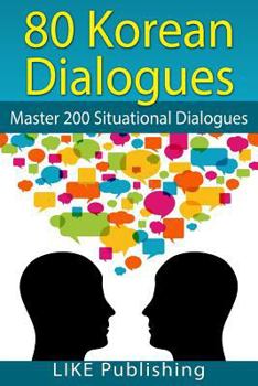 Paperback 80 Korean Dialogues Book