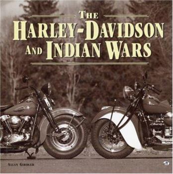 Hardcover Harley-Davidson and Indian Wars Book