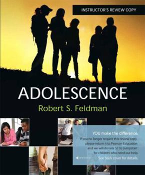 Paperback Adolescence : Instrutor's Review Copy Book