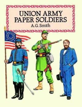 Paperback Union Army Paper Soldiers Book