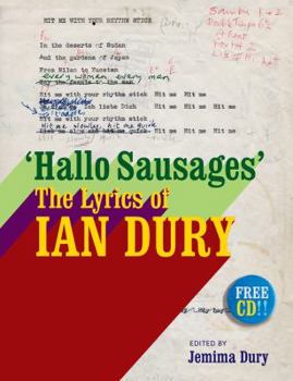 Hardcover Hallo Sausages: The Lyrics of Ian Dury Book