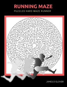 Paperback Running Maze Puzzles: Ultimate Maze Games for Teen, Hard & Extremely Hard Level, CIRCLE Mazes Book