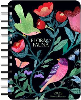 Calendar Flora & Fauna by Malin Gyllensvaan 2025 Weekly Planner Calendar Book