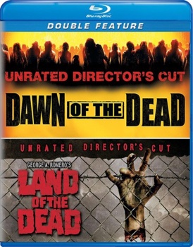 Blu-ray Dawn Of The Dead / George A Romero's Land Of The Dead Book