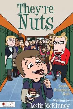 Paperback They're Nuts: Another Homophone Book: eLive Audio Download Included Book