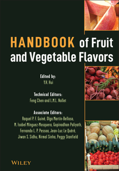 Hardcover Handbook of Fruit and Vegetable Flavors Book