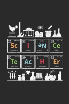 Science Elements: Graph Paper Notebook (6" x 9" - 120 pages) ~ Science Themed Notebook for Gift / Daily Activity Journals / Diary