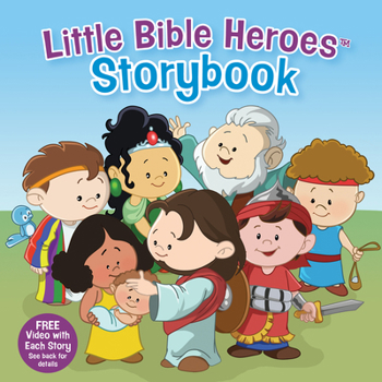 Hardcover Little Bible Heroes Storybook, Padded Hardcover Book