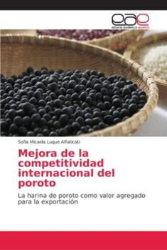 Paperback Mejora de la competitividad internacional del poroto [Spanish] Book