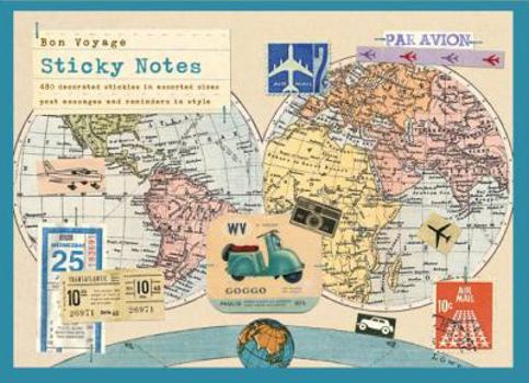 Misc. Supplies Bon Voyage Sticky Notes: 480 Sticky Notes Book