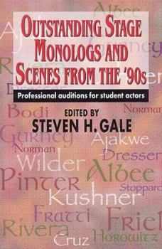Paperback Outstanding Stage Monologs and Scenes from the '90s Book