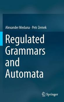 Hardcover Regulated Grammars and Automata Book