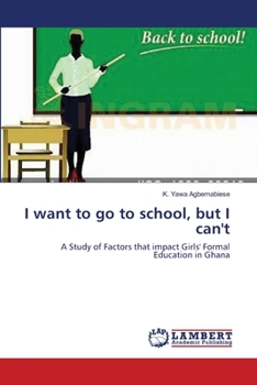 Paperback I want to go to school, but I can't Book