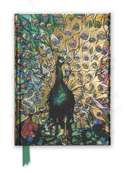 Hardcover Tiffany: Displaying Peacock (Foiled Journal) Book