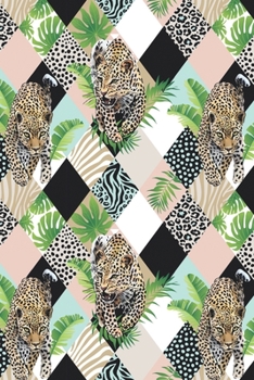 Notes: Leopard /Medium Size Notebook with Lined Interior, Page Number and Daily Entry Ideal for Organization, Taking Notes, Journal, Diary, Daily Planner