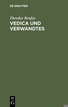 Hardcover Vedica Und Verwandtes [German] Book