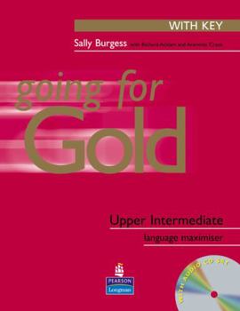 Paperback Going for Gold: Upper Intermediate: Maximiser (with Key) and Audio CD (Gold) Book