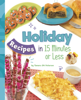 Hardcover Holiday Recipes in 15 Minutes or Less Book