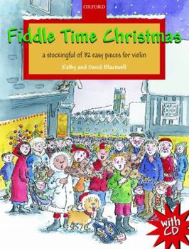 Sheet music Fiddle Time Christmas + CD: A stockingful of 32 easy pieces for violin Book
