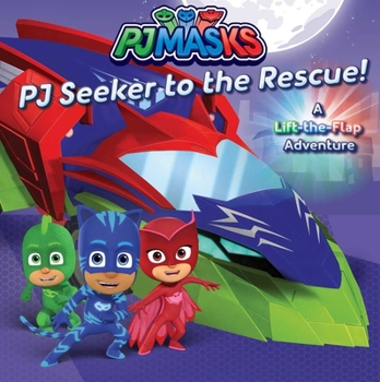 Paperback PJ Seeker to the Rescue!: A Lift-The-Flap Adventure Book