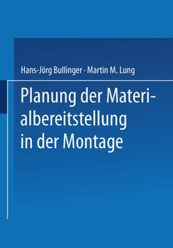 Paperback Planung Der Materialbereitstellung in Der Montage [German] Book