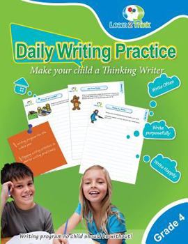 Paperback Daily Writing Practice - Grade 4: Make your child a Thinking Writer Book