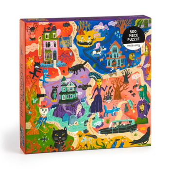 Misc. Welcome to Spooky Town 500 Piece Family Puzzle Book