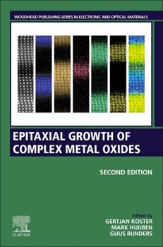 Paperback Epitaxial Growth of Complex Metal Oxides Book