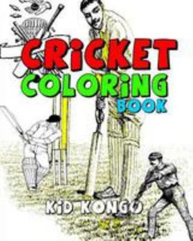 Paperback Cricket Coloring Book