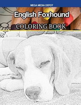 English Foxhound Coloring Book
