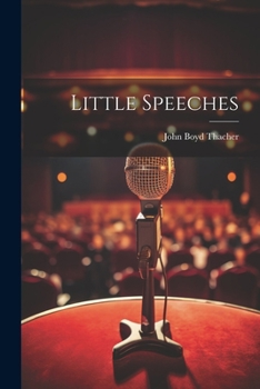 Paperback Little Speeches Book