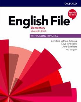 Paperback English File:4th Edition Elementary. Student's Book with Online Practice Book