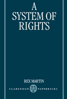 Paperback A System of Rights Book