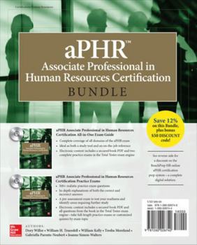 Hardcover Aphr Associate Professional in Human Resources Certification Bundle Book