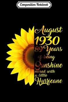 Composition Notebook: Womens August 1995 24 Years of Being Awesome Women Augus Journal/Notebook Blank Lined Ruled 6x9 100 Pages