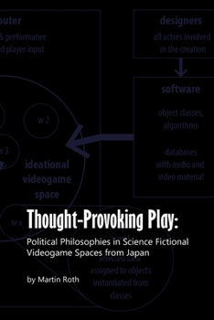 Paperback Thought-Provoking Play: Political Philosophies in Science Fictional Videogame Spaces from Japan Book