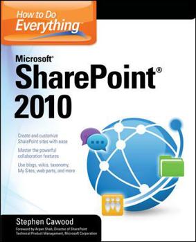 Paperback How to Do Everything Microsoft SharePoint 2010 Book