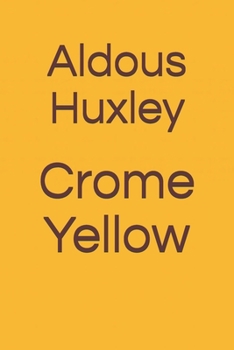 Paperback Crome Yellow Book