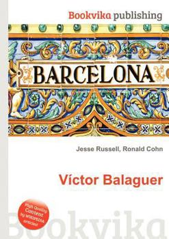 Paperback Victor Balaguer Book