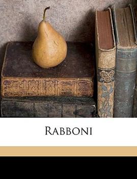 Paperback Rabboni Book