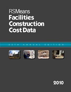 Paperback RS Means Facilities Construction Cost Data 2010 Book