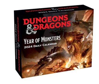 Calendar Dungeons & Dragons 2024 Day-To-Day Calendar: Creatures, Beasts, and Monsters Book
