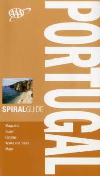 Spiral-bound AAA Spiral Portugal Book