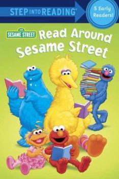 Paperback Read Around Sesame Street Book