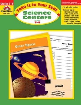 Paperback Take It to Your Seat: Science Centers, Grade 3 - 4 Teacher Resource Book