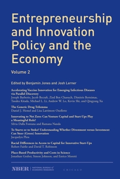 Paperback Entrepreneurship and Innovation Policy and the Economy: Volume 2 Volume 2 Book
