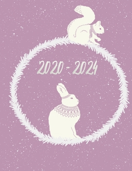 2020 - 2024: 5 jahres kalender 2020 * Wochenplaner * Taschenkalender * Terminkalender von Januar 2020 bis Dezember 2024 (German Edition)